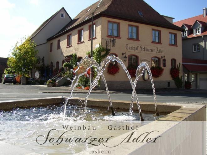 Ipsheim Schwarzer Adler - Hotel Garni מראה חיצוני תמונה